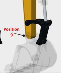 Kubota U17-5 Pins & Bushes - 9, Seal