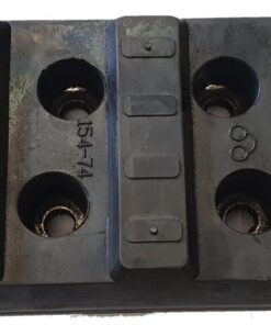 Yanmar YB551 Chain On Rubber Pads