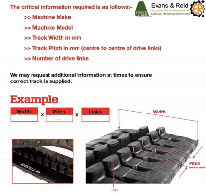Rubber Track for Hanix H15A - Image 2