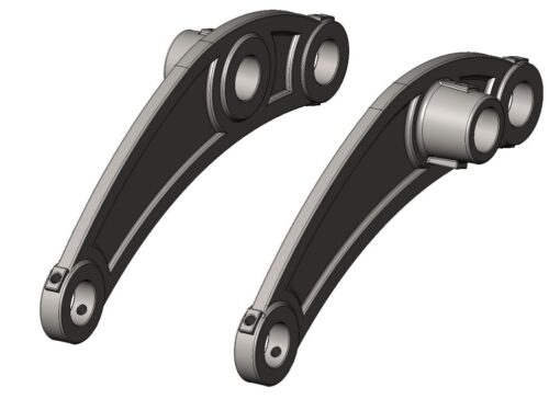 Side Tipping Banana Links (sold as a pair) for JCB 8055 RTS