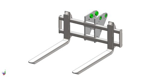Pallet Forks & Frame - 1.9 ton – 2.8 ton Digger Excavator