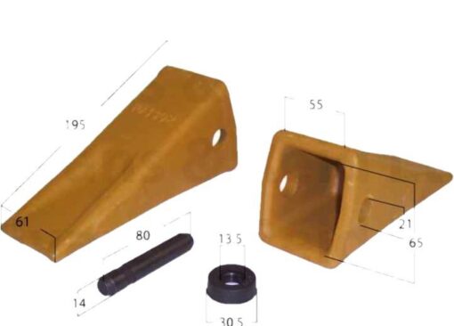 CAT 205 STYLE 1U2352 BUCKET TEETH