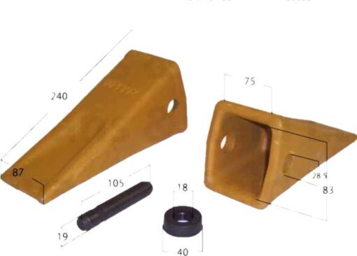 CAT 225 STYLE 1U3352 BUCKET TEETH