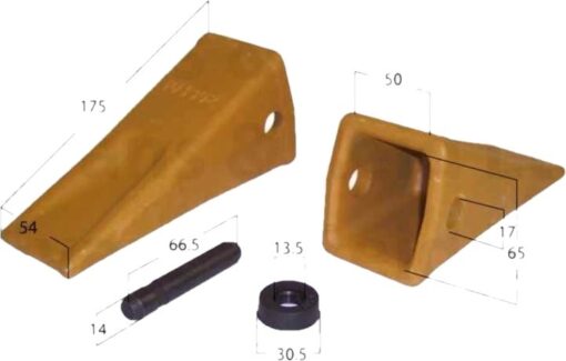 CAT STYLE 6Y3222 BUCKET TEETH