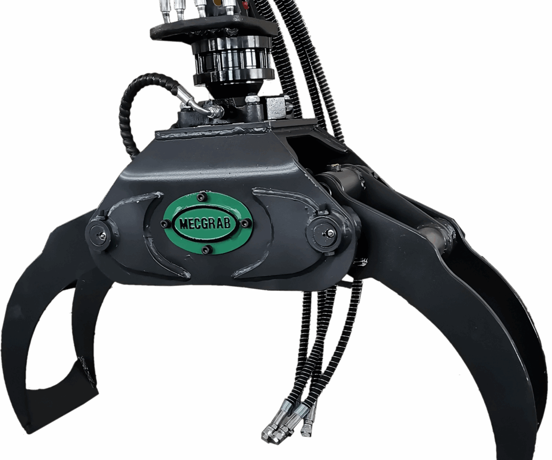 Rotating Excavator Grab  - 1.9 ton - 2.8 ton Digger Excavator