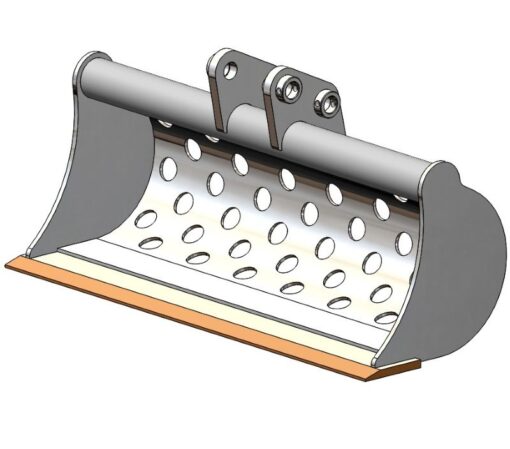 0.75T Micro Digger Riddle Sorting Bucket