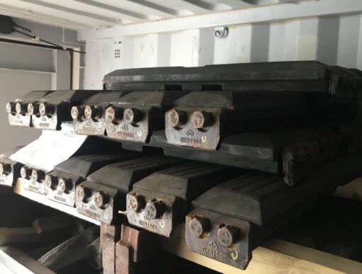 Rubber Track Pads - Clip On DHR 190-800E (Used) - Image 4