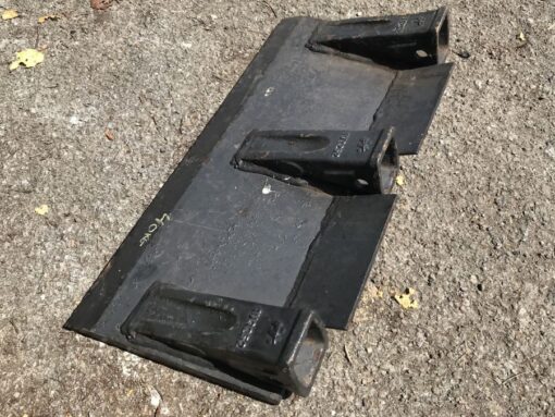 24" / 600mm Planer Cutting Edge - welded under CAT 205 Teeth