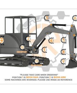 Komatsu PC128UU-2 Pins & Bushes