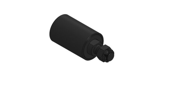 Top Carrier Roller for JCB 55Z-1 - threaded shaft