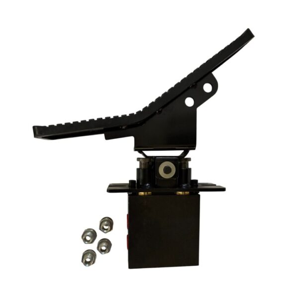 Excavator Auxillary Hydraulic Control Valve & Foot Pedal - Image 2