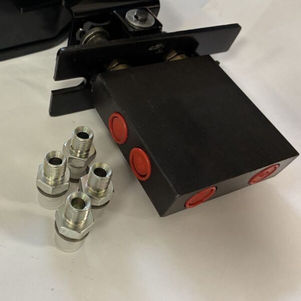 Excavator Auxillary Hydraulic Control Valve & Foot Pedal - Image 3